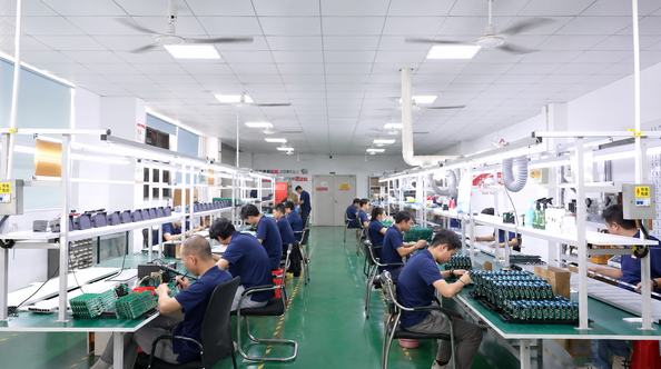Shenzhen Jutai Comm Co., Ltd. linha de produção do fabricante