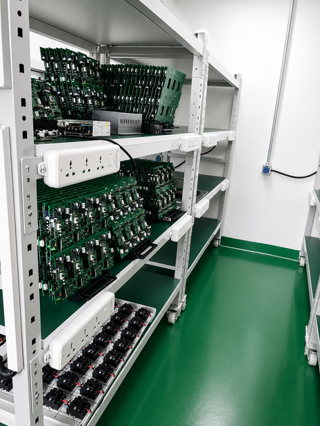Shenzhen Jutai Comm Co., Ltd. linha de produção do fabricante