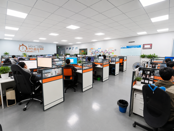 Shenzhen Jutai Comm Co., Ltd. linha de produção do fabricante