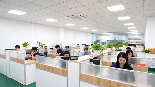 Shenzhen Jutai Comm Co., Ltd. linha de produção do fabricante