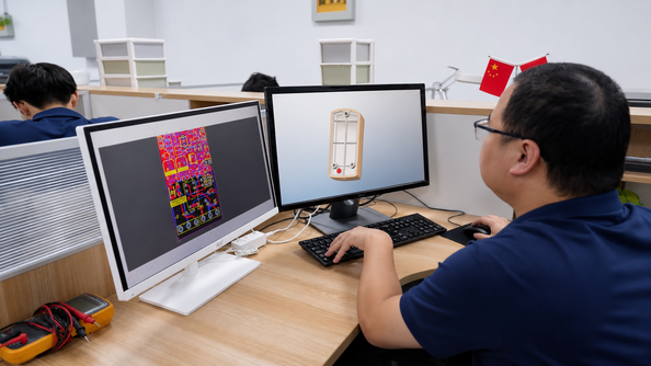 Shenzhen Jutai Comm Co., Ltd. linha de produção do fabricante