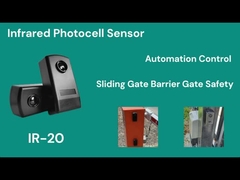 Sensor infravermelho externo de alcance de 20 m / Sensor de feixe de segurança de infravermelho para segurança do portão de barreira