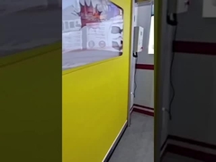 Demonstração da função Cortina de Luz Infravermelha