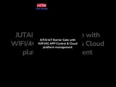 Barreira de portão com motor DC sem escovas e controlador Wi-Fi