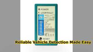 JUTAI Loop Detector LD100 LD102 Detecção confiável de veículos