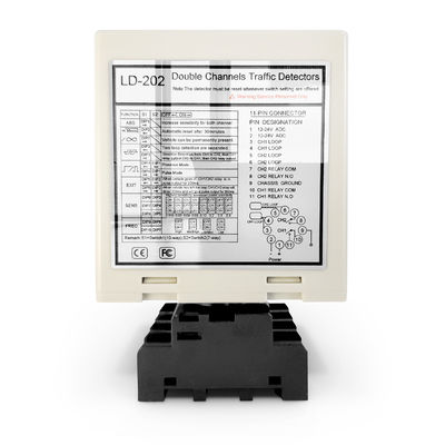 comprar Detector de circuito de veículos de canais duplos Detector de metais para sistemas de estacionamento de barreiras Fabricação em linha