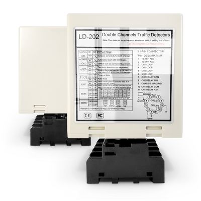 comprar Detector de canal duplo de presença de saída de relé para prevenção de colisões de segurança de AGV Diagnóstico LED em tempo real Robusto Fabricação em linha