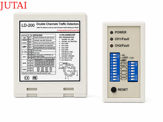 comprar Detector de circuito do veículo para controlo de portões industriais com detecção de canal duplo e saída de relé Fabricação em linha