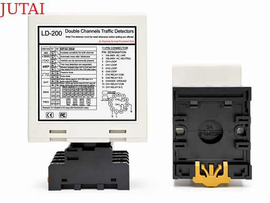 comprar Detector de circuito de veículos de dois canais para estacionamento inteligente com detecção de direção e 6 modos de saída Fabricação em linha