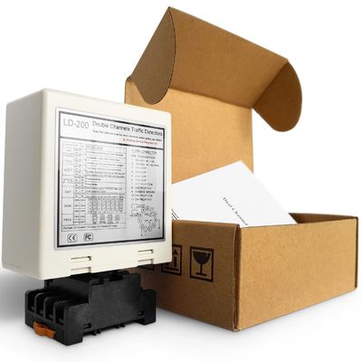 Detector de circuito de canal duplo com aumento automático da sensibilidade ASB Detecção de direção Alta sensibilidade Peso bruto 300 g