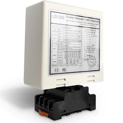 Detector de loop de canal duplo - Controle independente e tecnologia anti-crosstalk para sistemas inteligentes de tráfego e confiabilidade