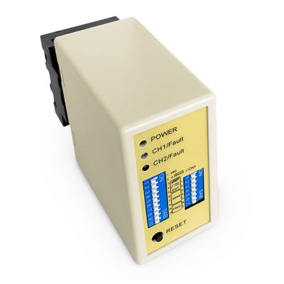 Sensor de circuito de canal duplo de alta precisão de amplo intervalo de temperatura para porta de barreira 2 Interface de saída de relé Lógica de direção