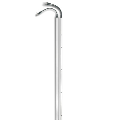 Sistema de segurança de porta de rolos de alta velocidade com cortina de luz infravermelha de tecnologia de feixe cruzado