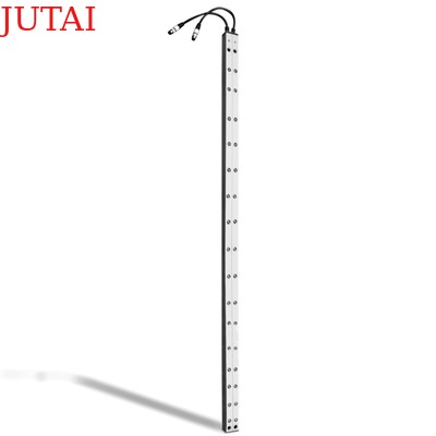 Cortina de luz de segurança embutida nos trilhos da porta para integração perfeita com tecnologia de feixe cruzado