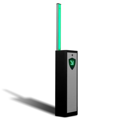 Barreira automática de trânsito com motor de corrente contínua com velocidade ajustável e controlo estável do motor